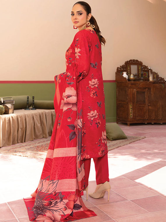 Modern Digital Printed Peach Collection 2025 Vol-184 (D-09)