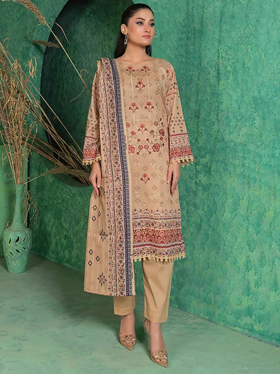 Modern Embroidered Dobby Lawn Collection 2025 Vol-34