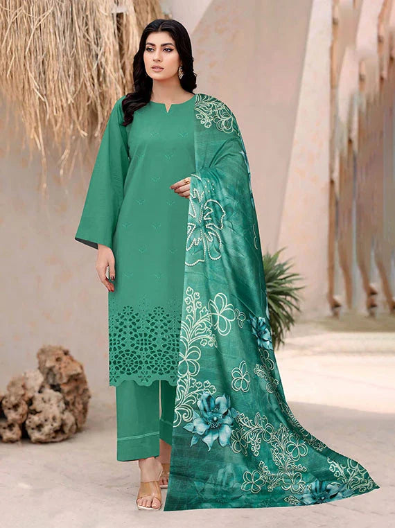 Modern Embroidered Lawn Collection 2026 VOL-05 (D-04)