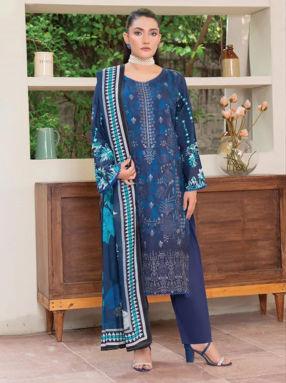 Modern Embroidered Viscose Doria Collection 2025 Vol-116 (MD01)