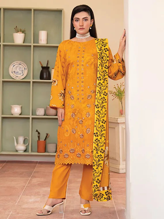 Modern Embroidered Viscose Doria Collection 2025 Vol-116 (MD03)