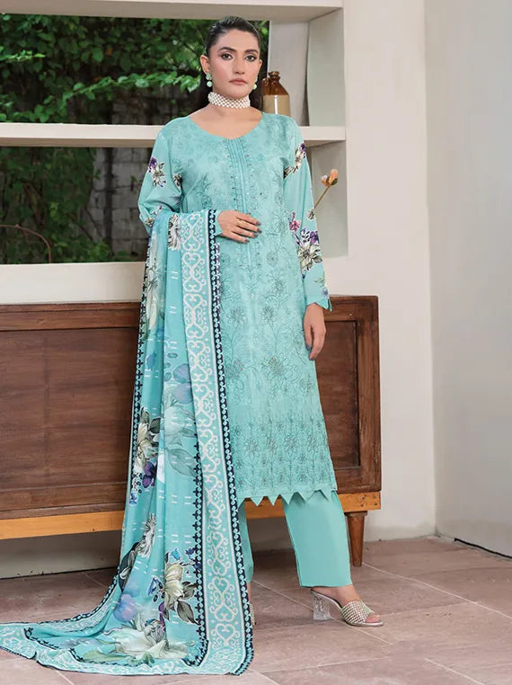 Modern Embroidered Viscose Doria Collection 2025 Vol-116 (MD05)