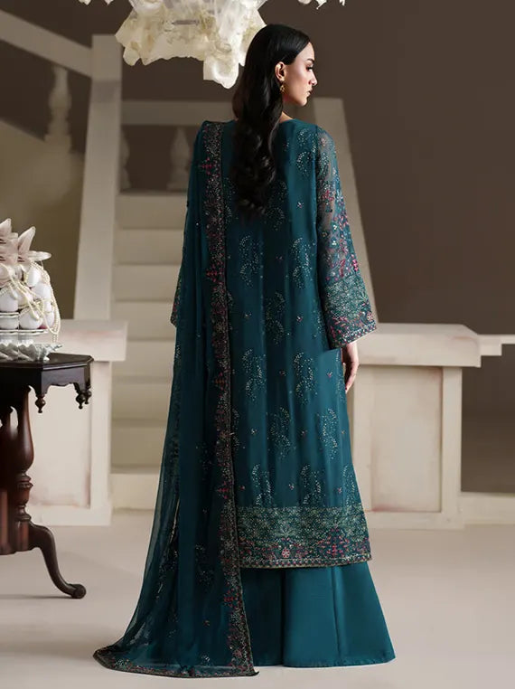 Modern Heirloom by Emaan Adeel Embroidery Chiffon Collection'26 (ANTIQUE CHARM)