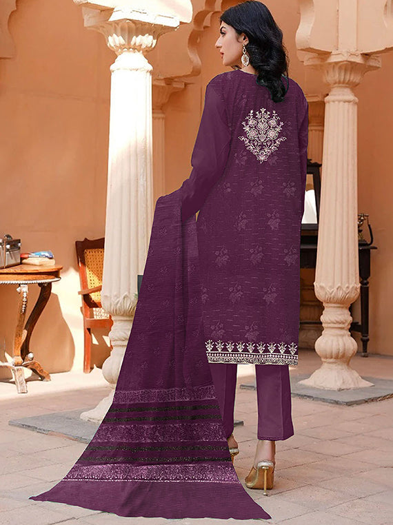 Modern Luxury Embroidered Collection 2025 Vol-119 (D-05)