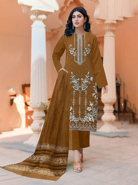 Modern Luxury Embroidered Collection 2025 Vol-119 (D-06)