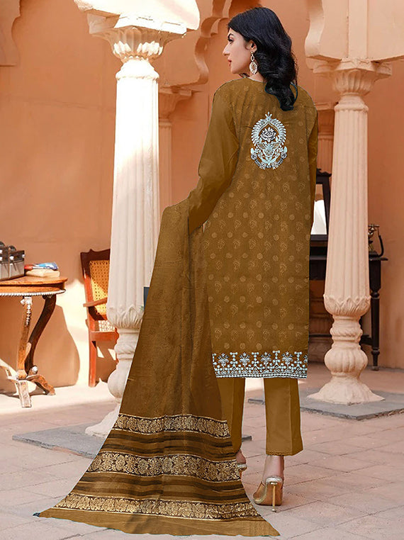 Modern Luxury Embroidered Collection 2025 Vol-119 (D-06)