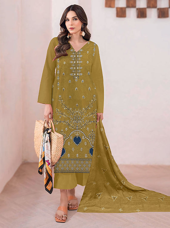 Modern Luxury Embroidered Collection 2025 Vol-167 (D-04)