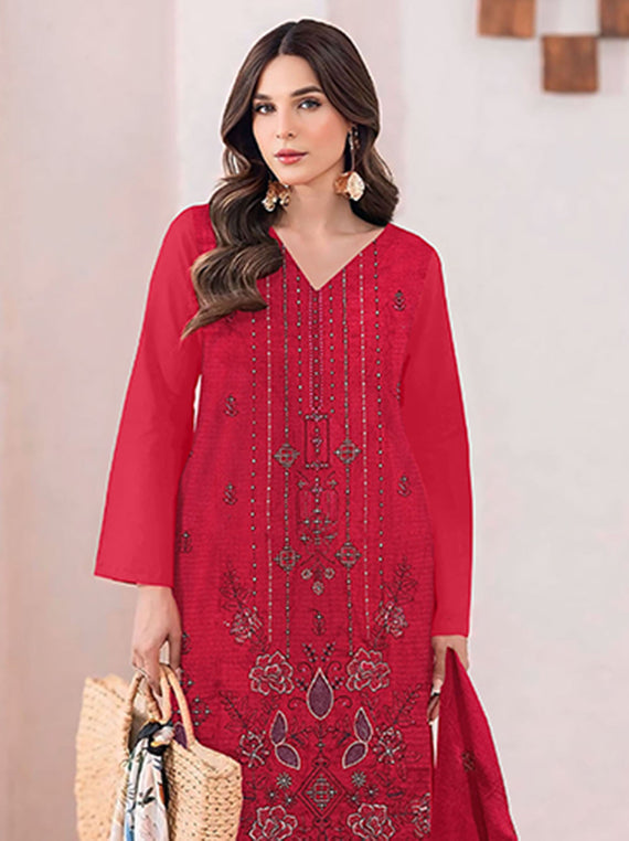 Modern Luxury Embroidered Collection 2025 Vol-167 (D-06)