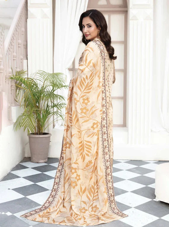 Modern Printed Embroidered Lawn Collection 2026 Vol-02 (D-05)