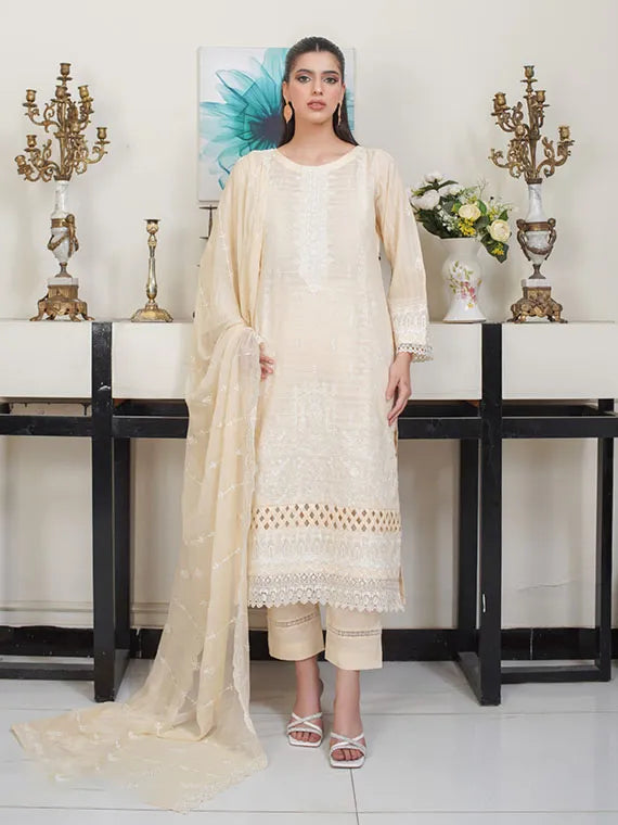 Morey Piya EMB Lawn Collection 2025 By Manizay