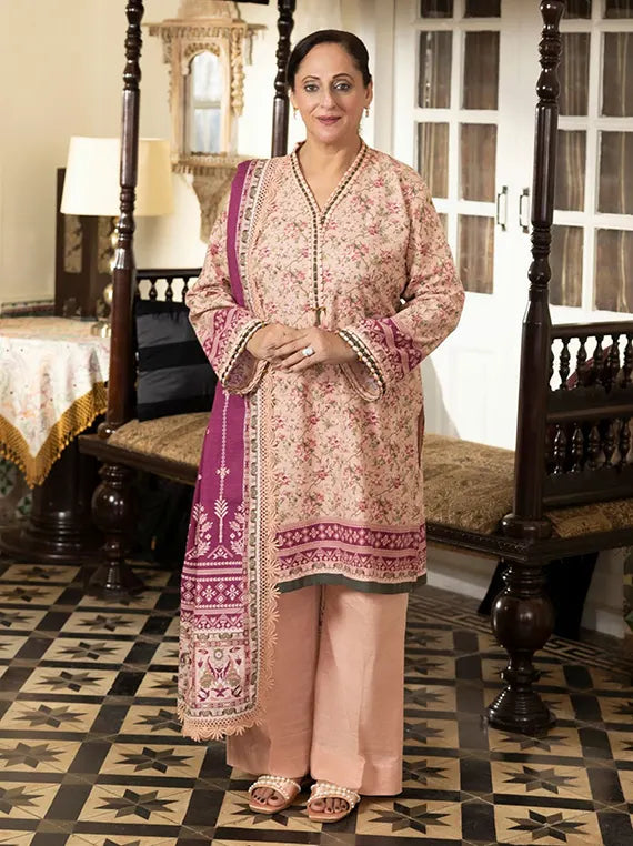 Mother's Tribute by Gul Ahmed Winter Unstitched Collection'26 (K-62019)