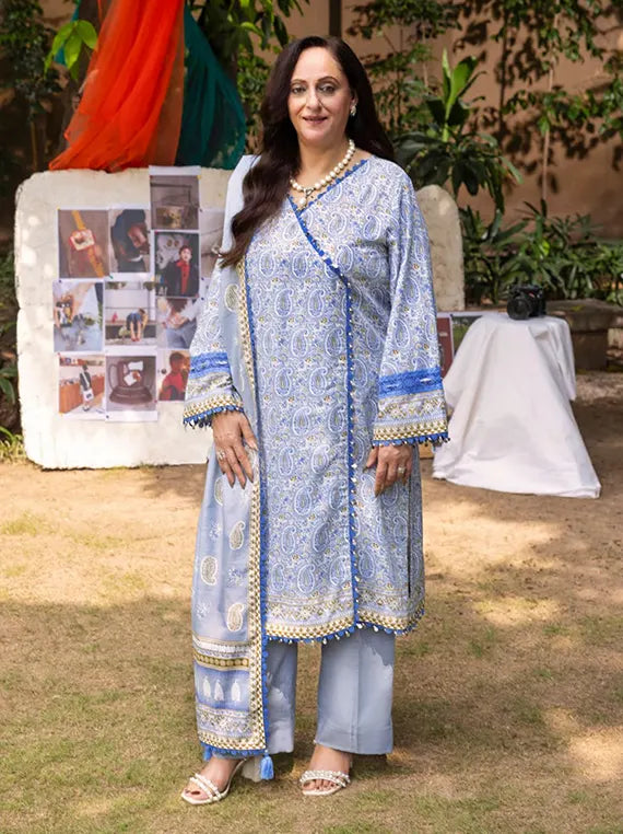 Mother's Tribute by Gul Ahmed Winter Unstitched Collection'26 (K-62052)
