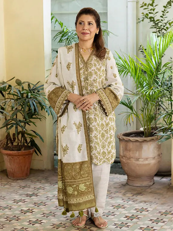 Mother's Tribute by Gul Ahmed Winter Unstitched Collection'26 (K-62088)