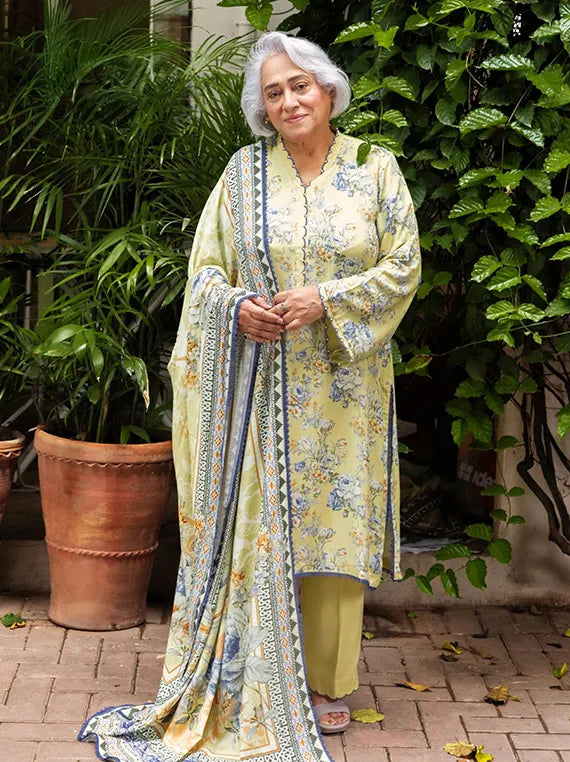Mother's Tribute by Gul Ahmed Winter Unstitched Collection'26 (LT-62013)
