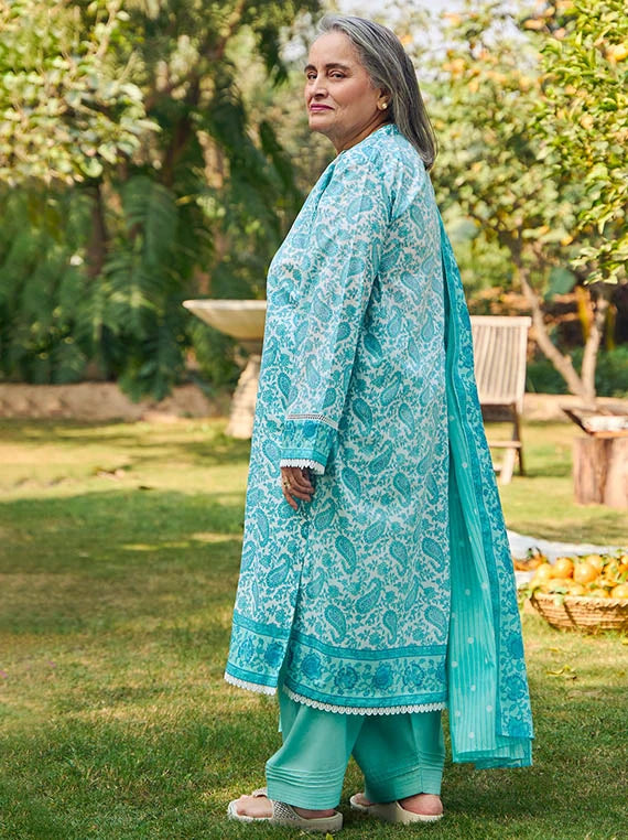Mothers Printed Lawn Collection 2026 by Gul Ahmed (CL-52704A)