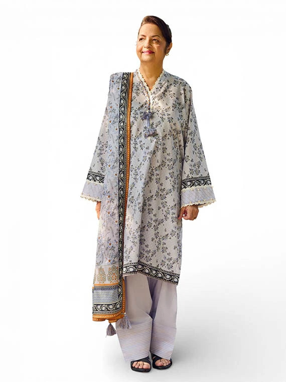 Mothers Printed Lawn Collection 2026 by Gul Ahmed (CL-62115A)