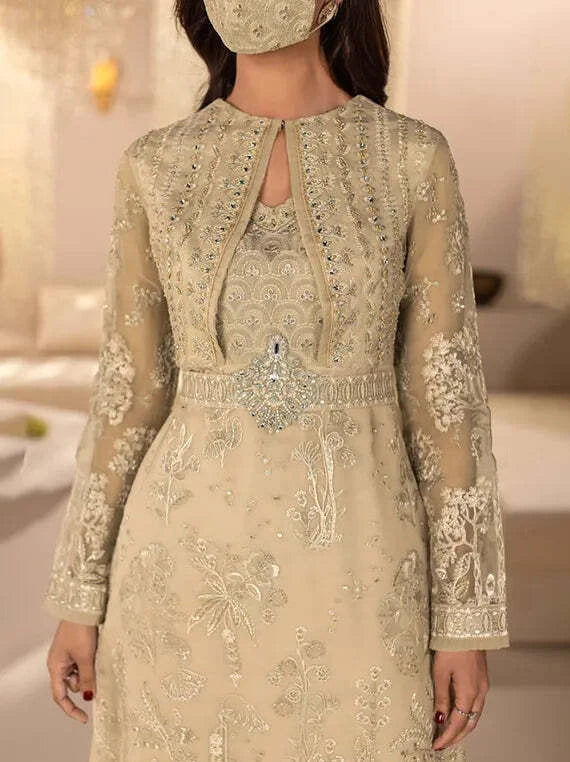Multi Embroidered Fancy Chiffon Collection 2026 (DA-07)