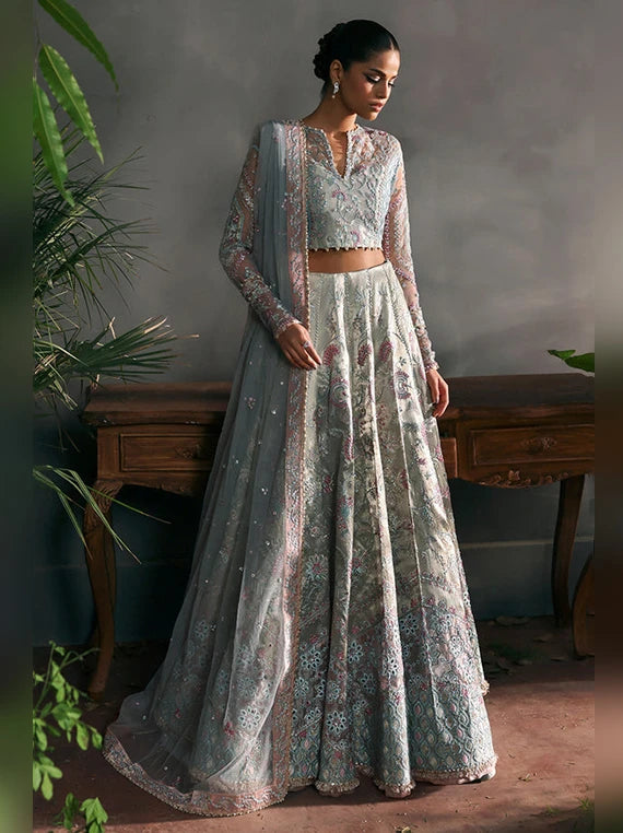Multi Embroidered Fancy Chiffon Collection 2026 (Elanora)