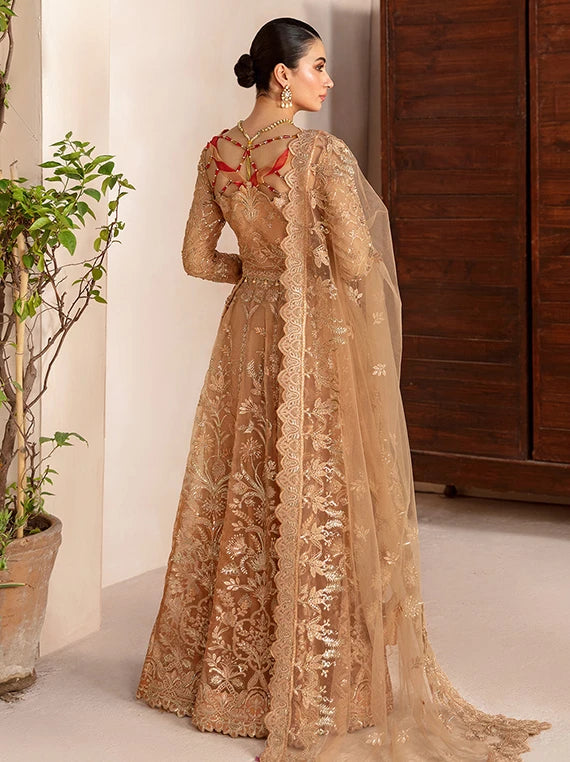 Multi Embroidered Fancy Chiffon Collection 2026 (HB-404)