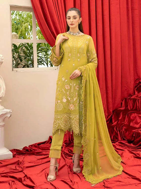Multi Embroidered Fancy Chiffon Collection 2026 (HYT-4043)