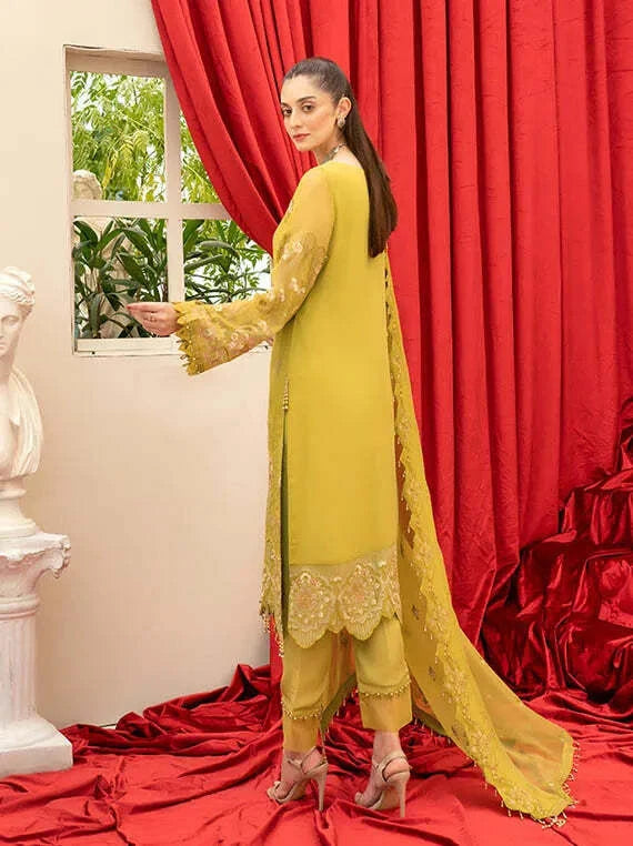 Multi Embroidered Fancy Chiffon Collection 2026 (HYT-4043)