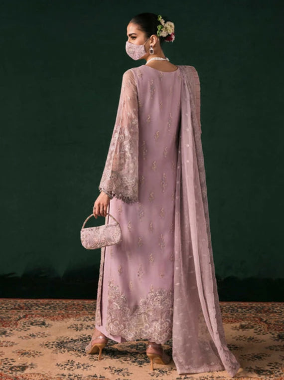 Multi Embroidered Fancy Chiffon Collection 2026 (KOH-08)