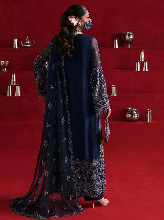 Multi Embroidered Fancy Chiffon Collection 2026 (KOH-103)