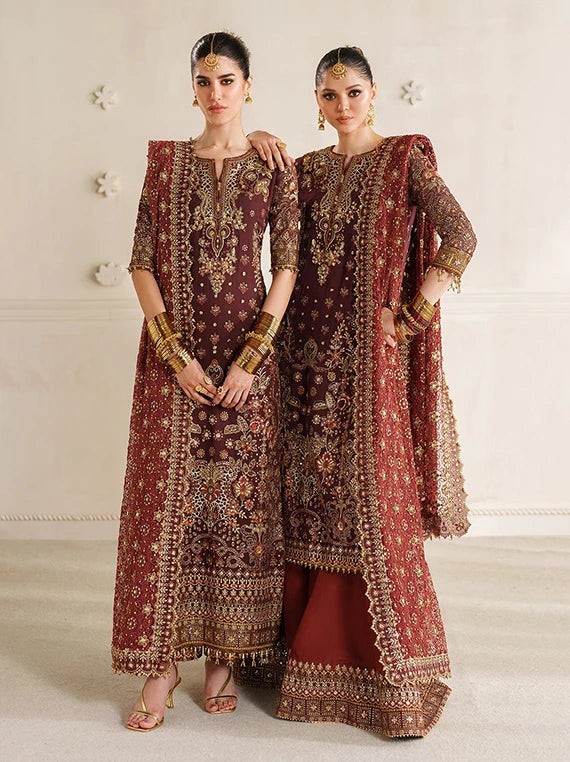 Multi Embroidered Fancy Chiffon Collection 2026 (V14-D07)