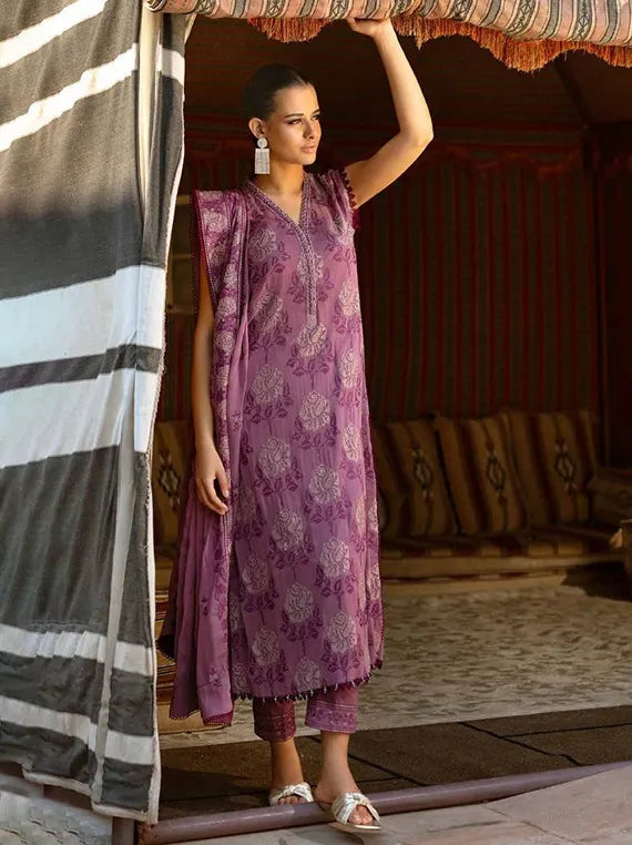 Multi Brand Embroidered Collection 2026 by Umar Poshak (FE-42037)