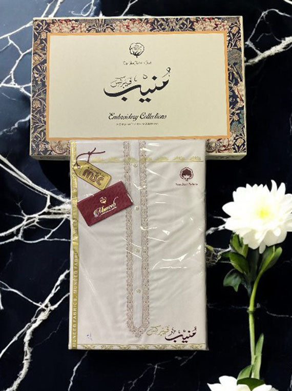 Muneeb Fabrics Winter Embroidered Mens Edit 2025 (BX-15-08)
