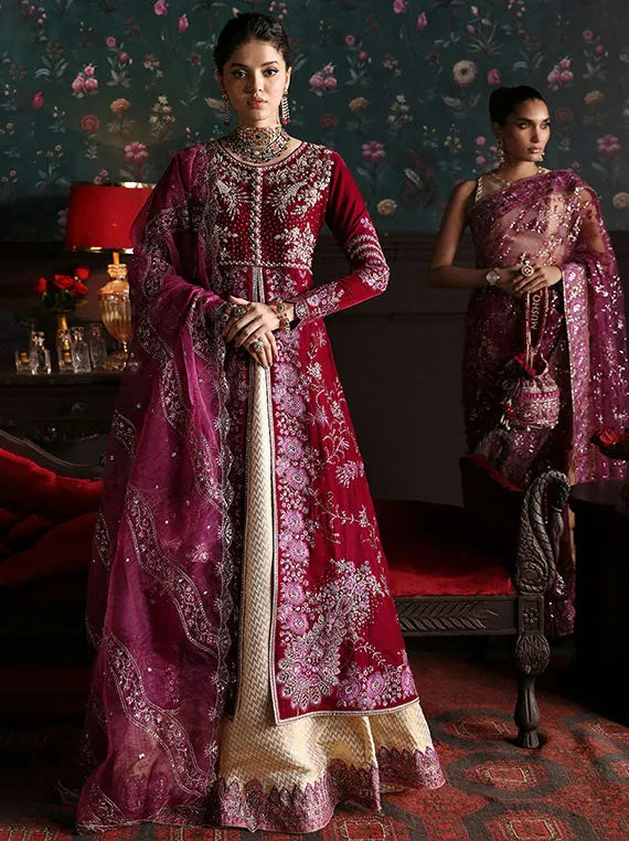 Mushq Niloufer Velvet Wedding Collection 2023 (ROXANA)