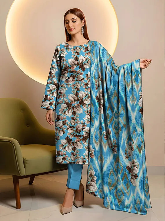 Muzlin Printed Viscose Collection 2025 Vol-841 by Aima Fabrics (D-06)