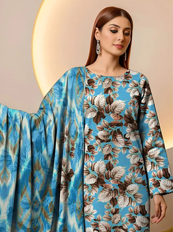 Muzlin Printed Viscose Collection 2025 Vol-841 by Aima Fabrics (D-06)