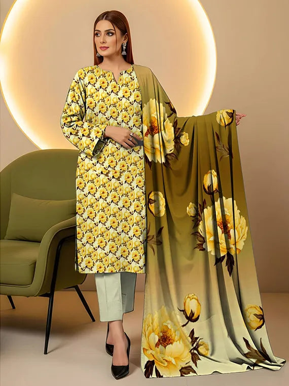 Muzlin Printed Viscose Collection 2025 Vol-841 by Aima Fabrics (D-10)