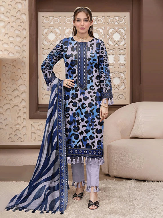 NAZNI by Naubahar Printed Lawn Collection 2026 (DE-03)