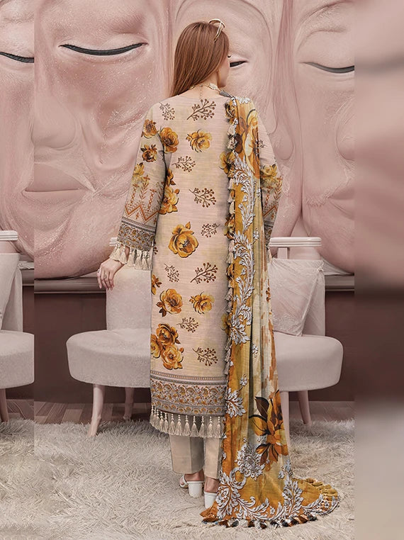 NAZNI by Naubahar Printed Lawn Collection 2026 (DE-07)