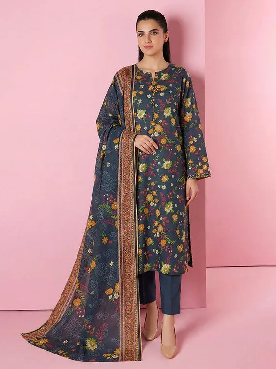 NISHAT Printed Lawn Collection 2026 (R-41907552)