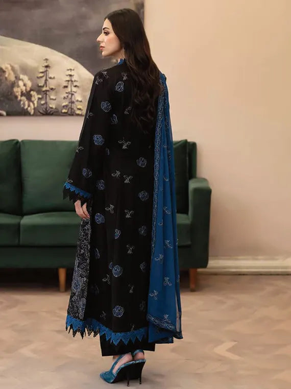 NOOR-E-FAJAR Marjjan Embroidered Karandi Collection 2025 by Raeesa (KR-237)