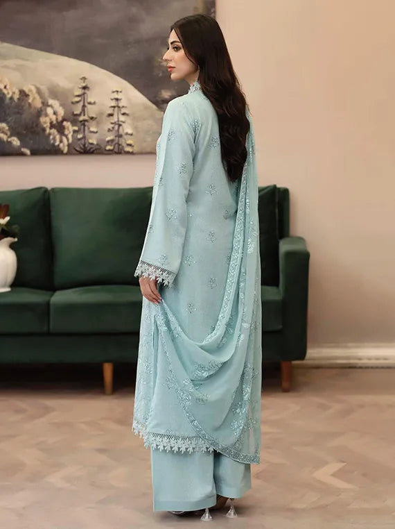 NOOR-E-FAJAR Marjjan Embroidered Karandi Collection 2025 by Raeesa (KR-238)