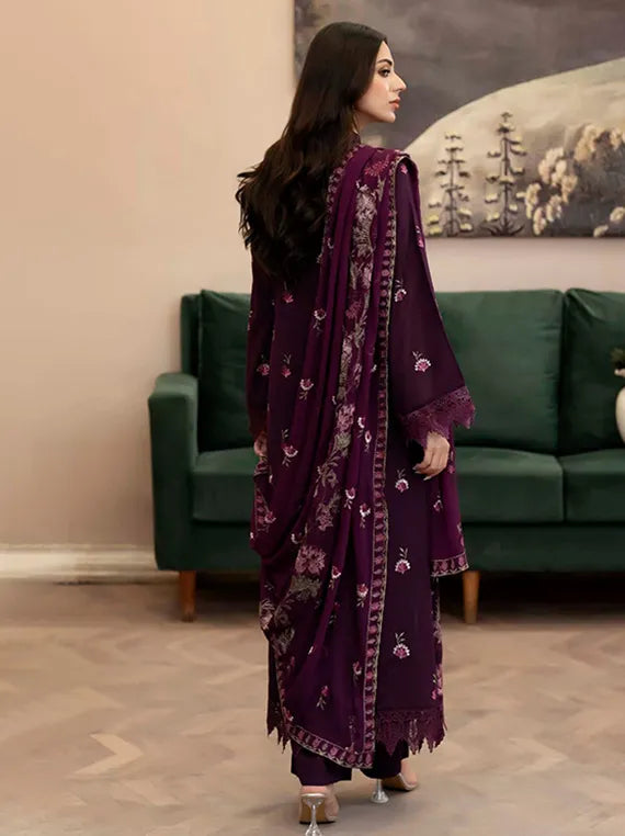 NOOR-E-FAJAR Marjjan Embroidered Karandi Collection 2025 by Raeesa (KR-239)