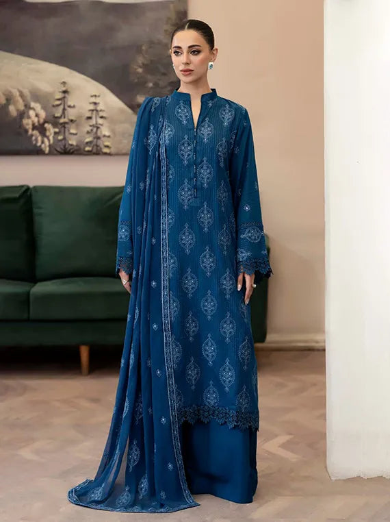 NOOR-E-FAJAR Marjjan Embroidered Karandi Collection 2025 by Raeesa (KR-240)
