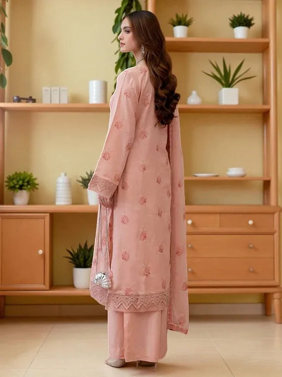 NOOR-E-FAJAR by Miraal Embroidered Karandi Collection 2025 (KR-249)