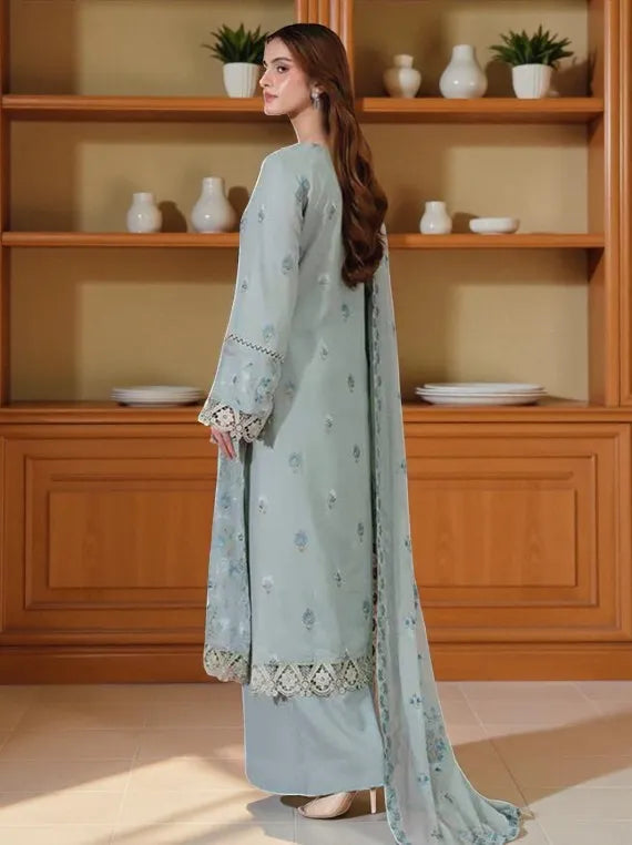NOOR-E-FAJAR by Miraal Embroidered Karandi Collection 2025 (KR-253)