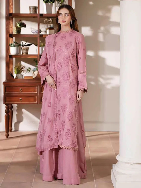NOOR-E-FAJAR by Miraal Embroidered Karandi Collection 2025 (KR-254)