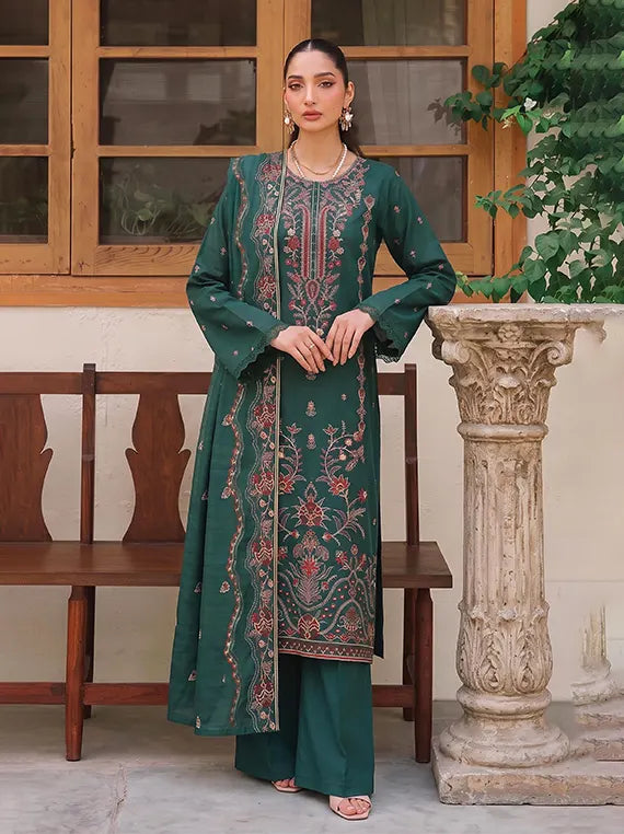NOOR by Fantak Embroidered Viscous Unstitched Collection'26 Vol-604 (D-05)