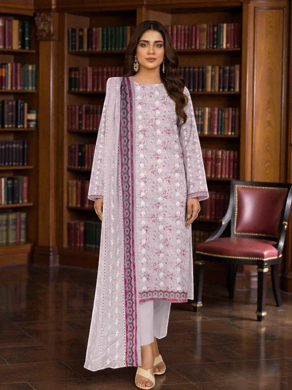 NUREH By Riaz Arts Printed Embroidered Lawn Collection 2026 (D-12)