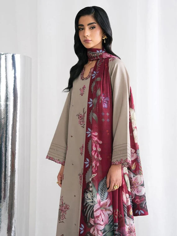 NYSA by Seran Cambric Embroidered Unstitched Collection 2026 (NYSA D-11)
