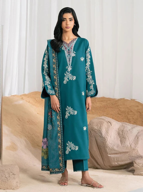 NYSA by Seran Cambric Embroidered Unstitched Collection 2026 (NYSA D-12)