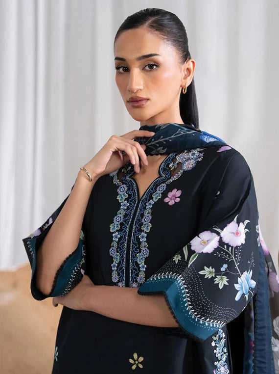 NYSA by Seran Cambric Embroidered Unstitched Collection 2026 (ZIELLE D-06)