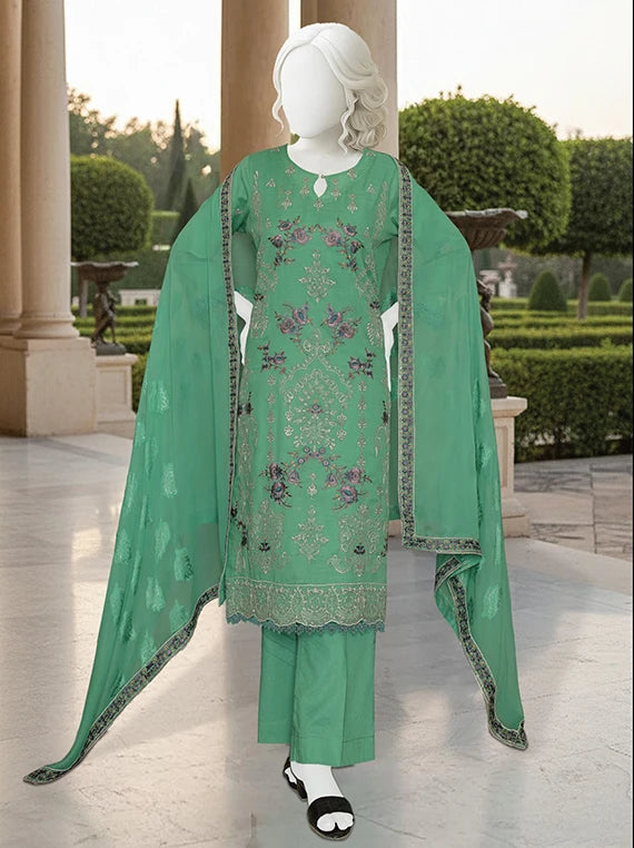 Naey Rang Embroidered Lawn Collection By ABC 2026 Vol-26DB40 (D-05)